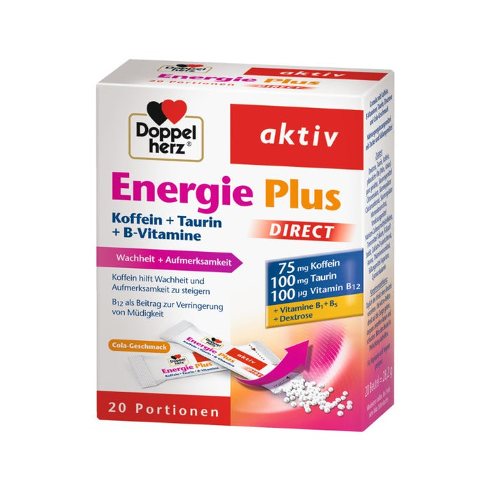 Doppelherz Energie Plus DIRECT, 20 St PEL