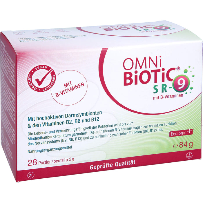 OMNi-BiOTiC SR-9 mit B-Vitaminen, 28 St. Beutel