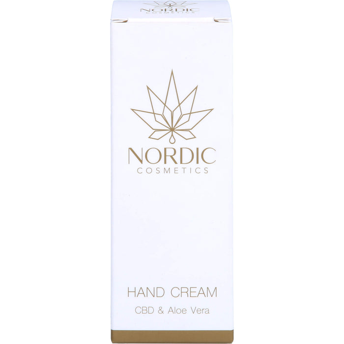 CBD Handcreme Nordic Cosmetics CBD + Aloe Vera, 50 ml CRE