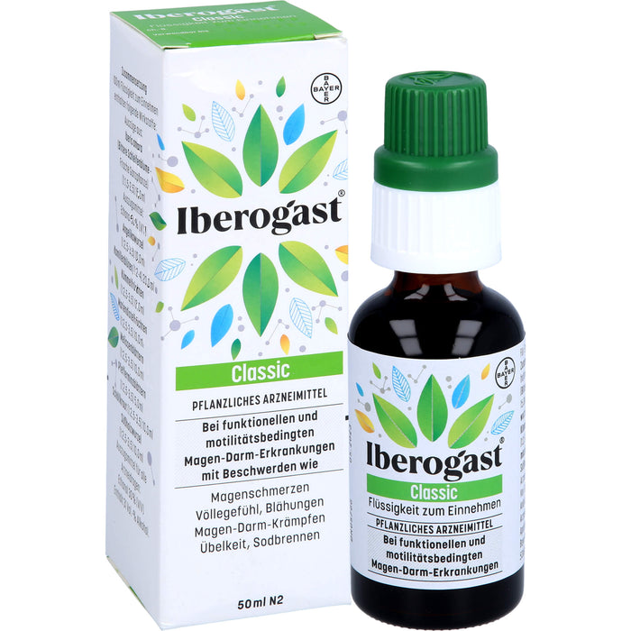 Iberogast Classic, Flüssigkeit zum Einnehmen, 50 ml Lösung