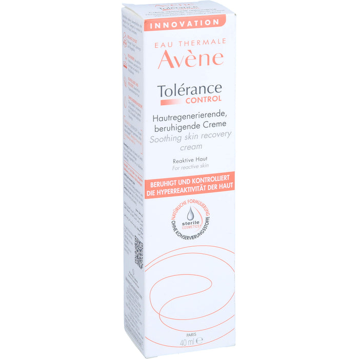 AVENE Tolerance Control Creme, 40 ml Creme