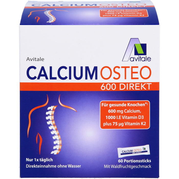 Calcium Osteo 600 Direkt, 60 St PUL