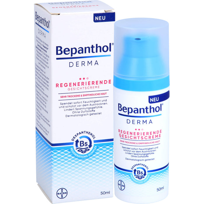 Bepanthol Derma Regenerierende Gesichtscreme, 50 ml Crème