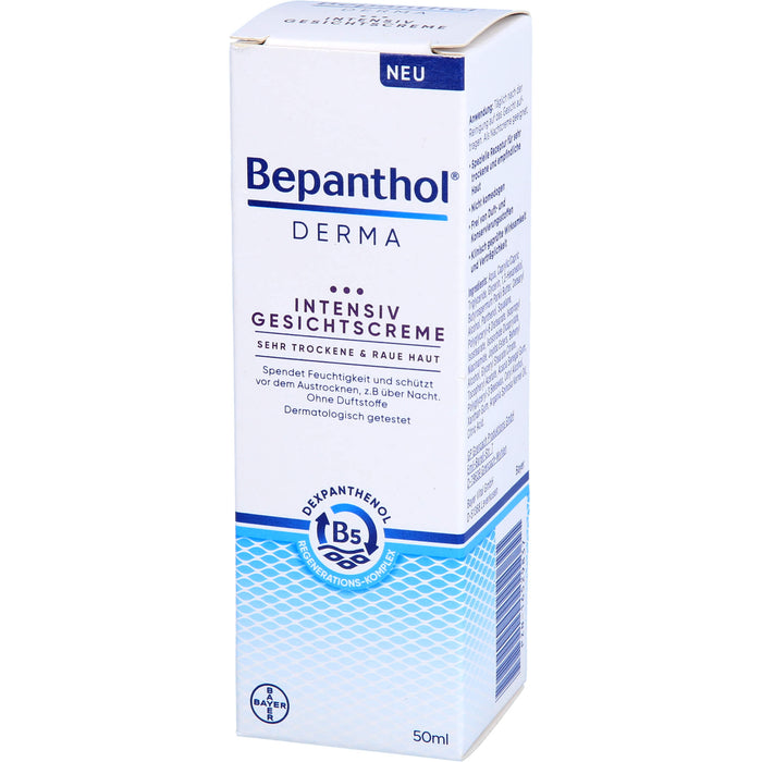 Bepanthol Derma Intensiv Gesichtscreme, 50 ml Crème