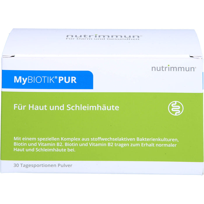 nutrimmun MyBIOTIK Pur Pulver für Haut und Schleimhäute, 30 pcs. Sachets