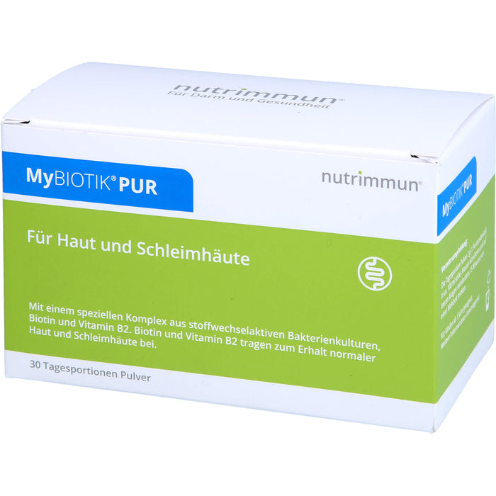 nutrimmun MyBIOTIK Pur Pulver für Haut und Schleimhäute, 30 pc Sachets