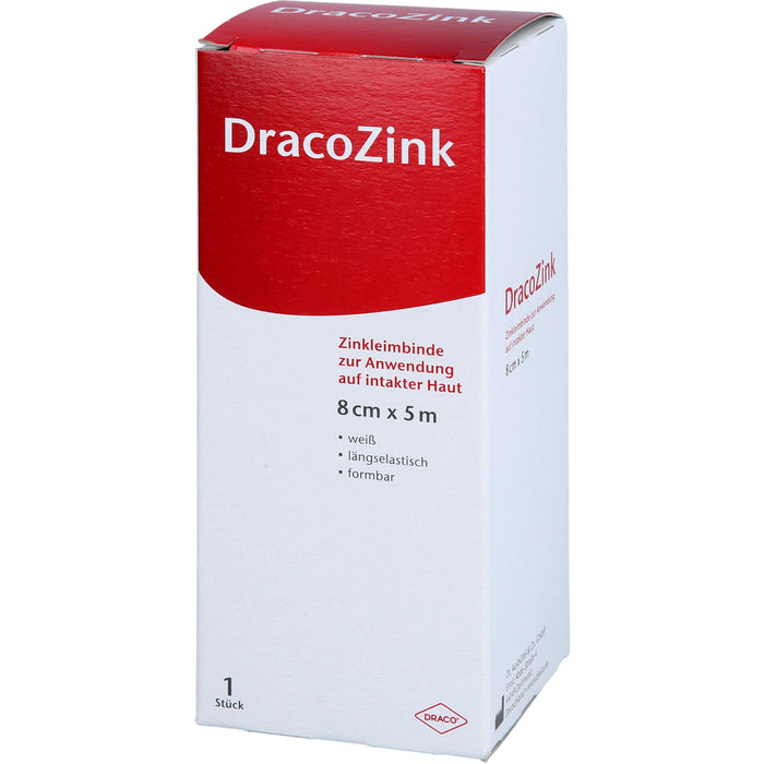 Zinkleimbinde DracoZink 8 cm x 5 m, 1 St BIN