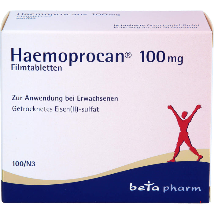 Haemoprocan 100mg Fta, 100 St FTA