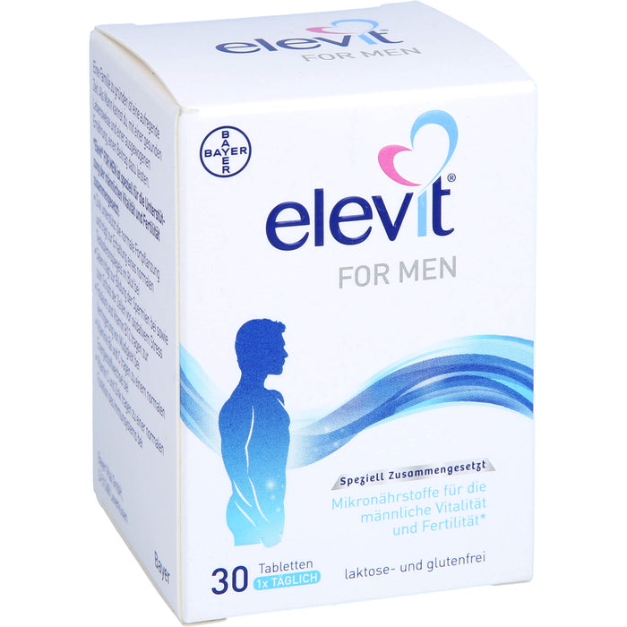 Elevit for Men Tabletten für männliche Vitalität und Fertilität, 30 St. Tabletten