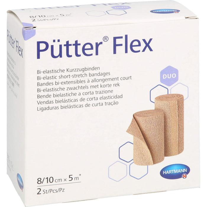 PÜTTER Flex Duo Binde 8/10 cmx5 m, 2 St BIN