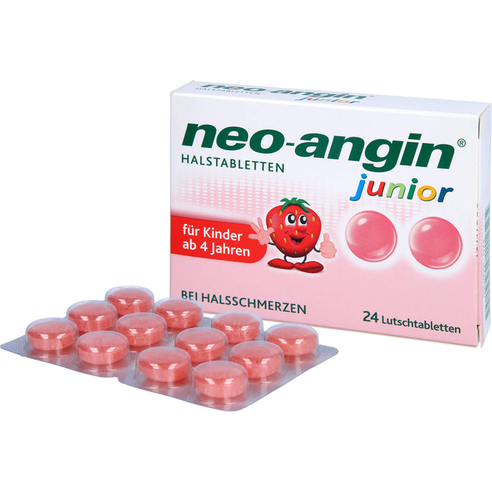 neo-angin junior Halstabletten, 24 St. Tabletten