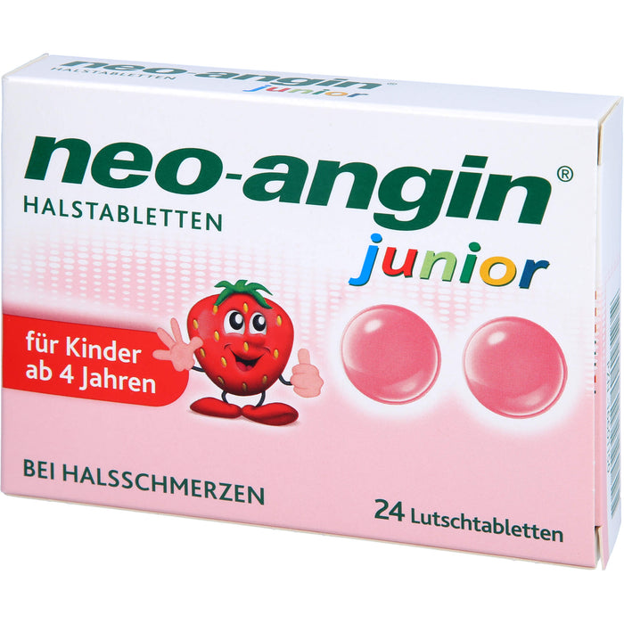 neo-angin junior Halstabletten, 24 St. Tabletten