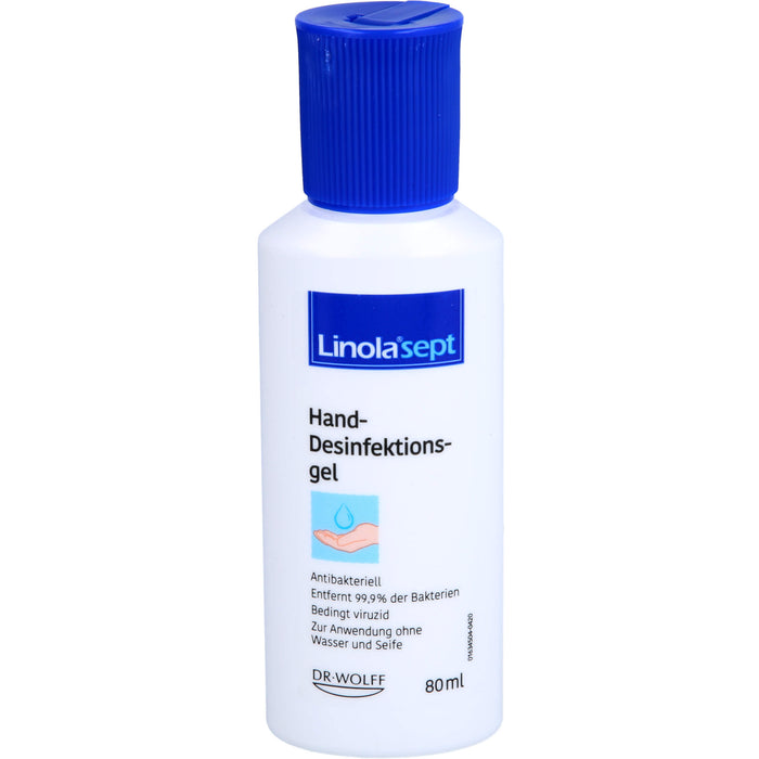 Linola sept Hand-Desinfektionsgel, 80 ml GEL