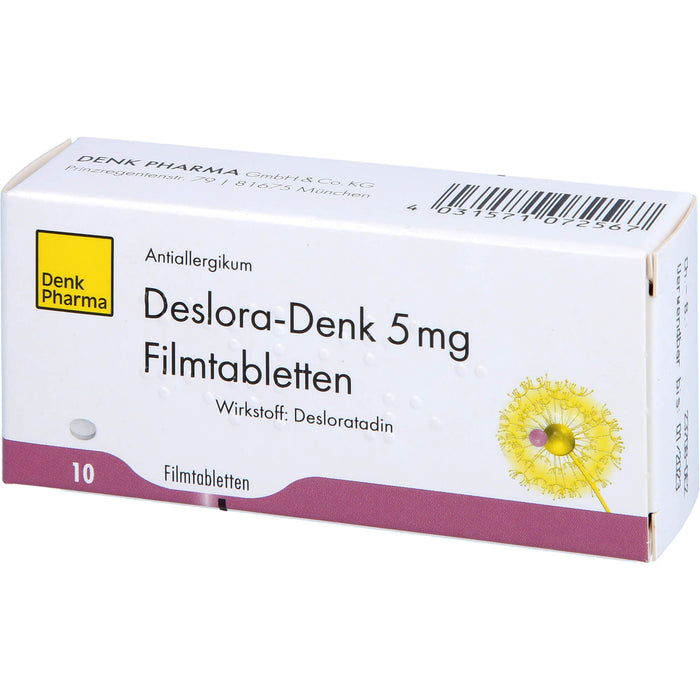 Deslora Denk 5mg Filmtabl, 10 St FTA