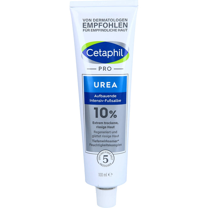 Cetaphil Pro Urea 10% aufbauende Intensiv-Fußsalbe, 100 g Ointment