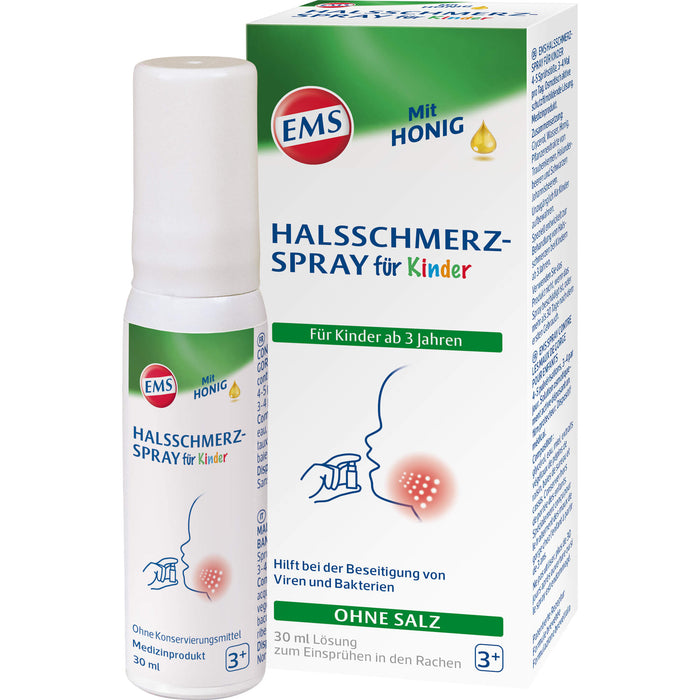 Emser Halsschmerzspray für Kinder, 30 ml SPR