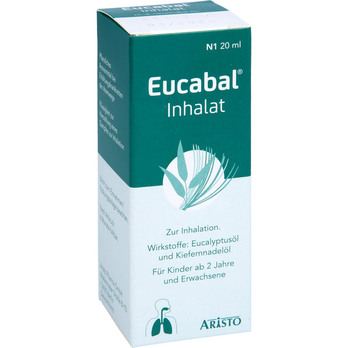 Eucabal Inhalat Lösung bei Erkältungskrankheiten der Atemwege, 20 ml Solution