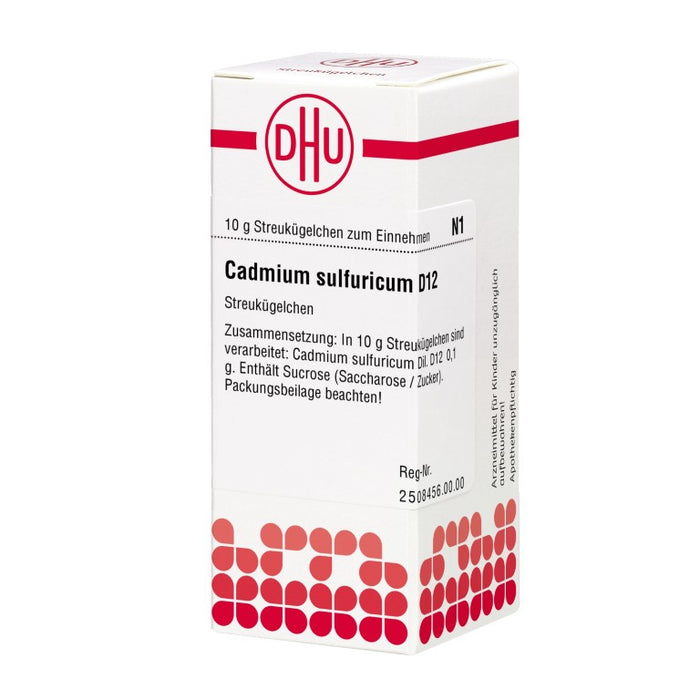 Cadmium sulfuricum D12 DHU Globuli, 10 g GLO