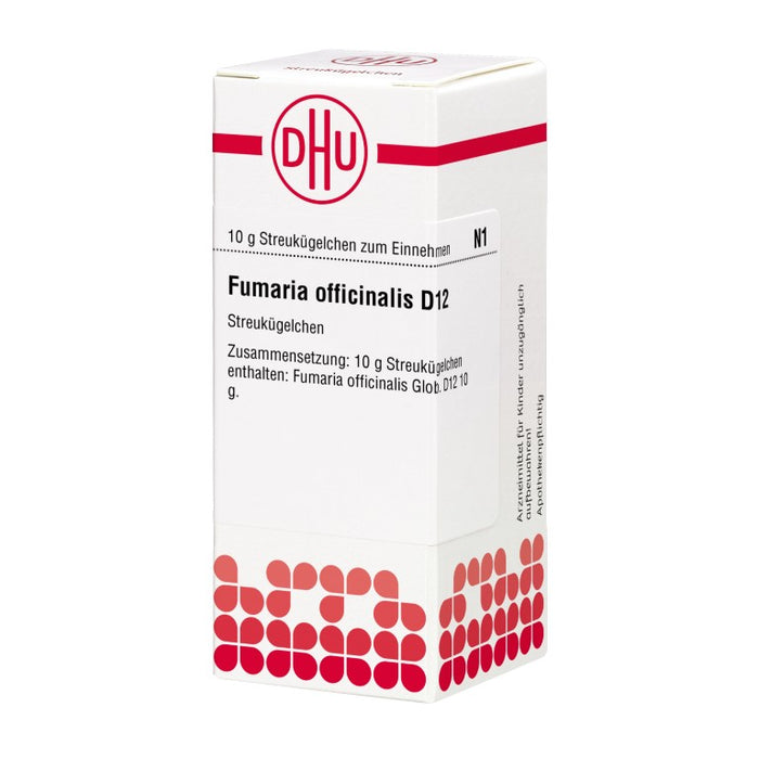 Fumaria officinalis D12 DHU Globuli, 10 g GLO