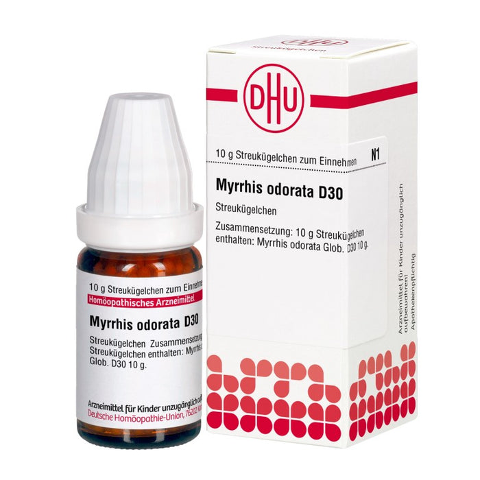 Myrrhis odorata D30 DHU Globuli, 10 g GLO