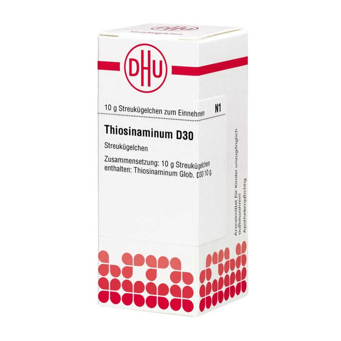 Thiosinaminum D30 DHU Globuli, 10 g GLO