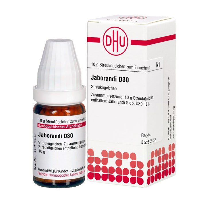 Jaborandi D30 DHU Globuli, 10 g GLO