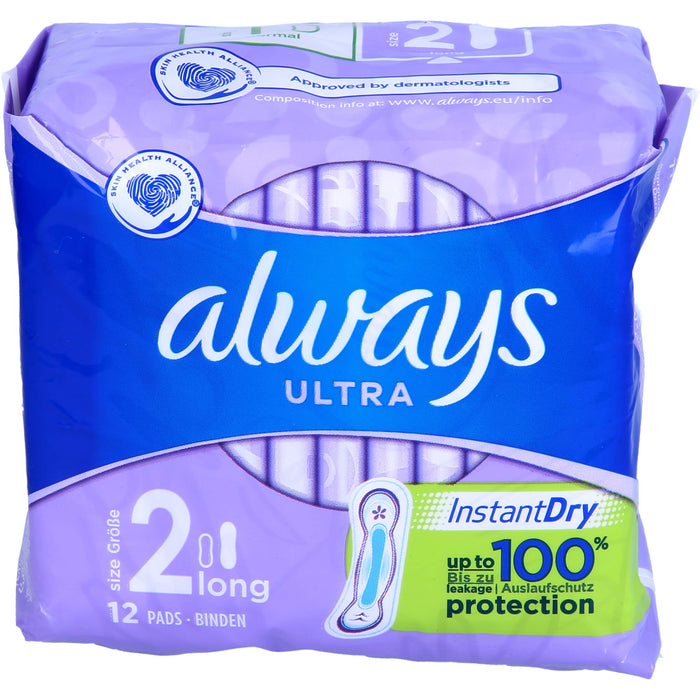 Always Ultra Binde Long, 12 St BIN