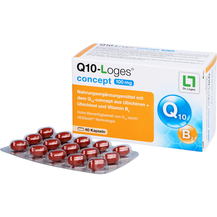 Q10-Loges concept 100 mg Kapseln, 60 pcs. Capsules