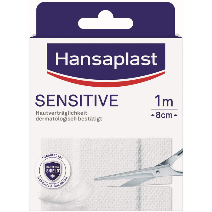 Hansaplast Sensitive Pflaster Hypoallergen 1mx8cm, 1 pcs. Patch