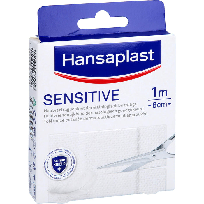 Hansaplast Sensitive Pflaster Hypoallergen 1mx8cm, 1 pcs. Patch