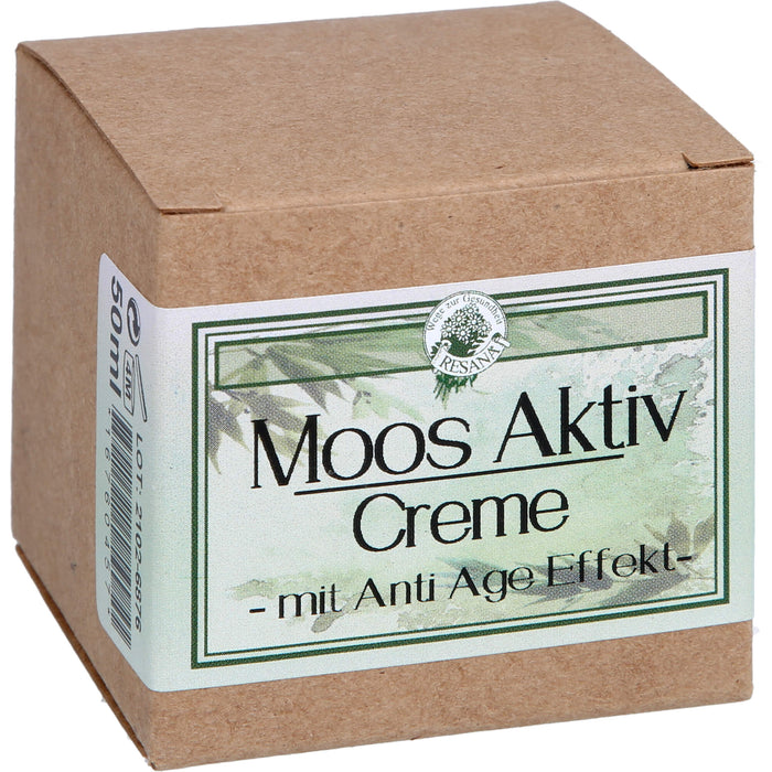 Moos Creme Resana mit AntiAge Effekt, 50 ml CRE