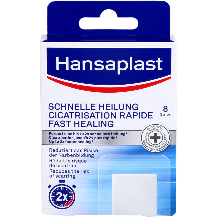 Hansaplast Schnelle Heilung Pflaster 8 Str, 8 pc Pansement