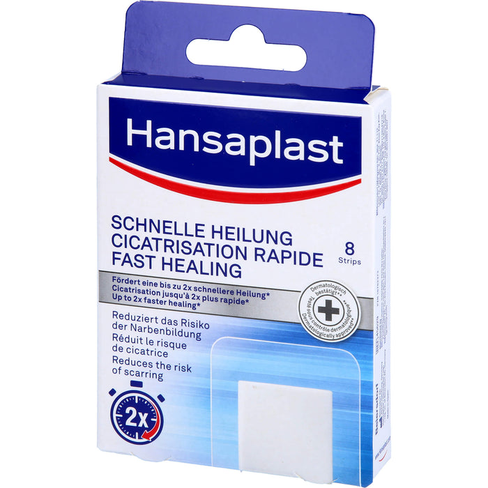 Hansaplast Schnelle Heilung Pflaster 8 Str, 8 St. Pflaster