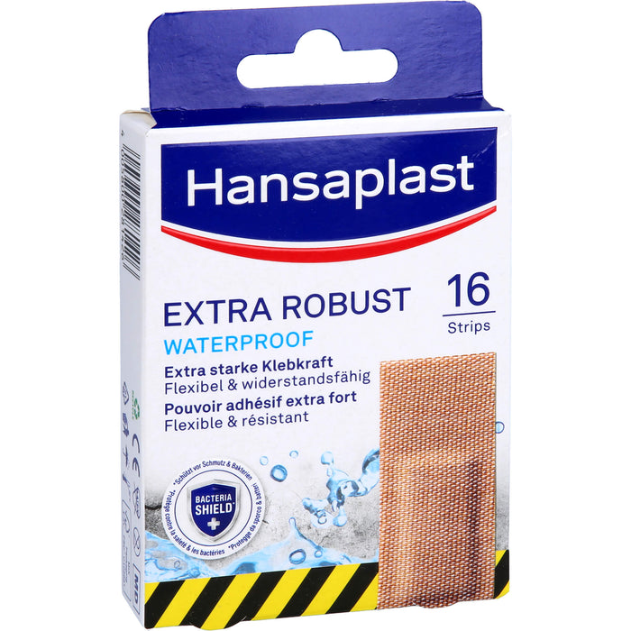 HANSAPLAST Extra Robust Waterproof, 16 pc Pansement