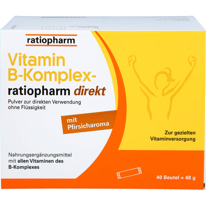 Vitamin B-Komplex-ratiopharm direkt, 40 St PUL