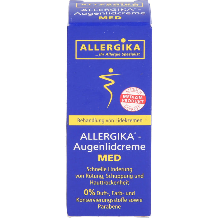 ALLERGIKA Augenlidcreme Med, 15 ml Cream