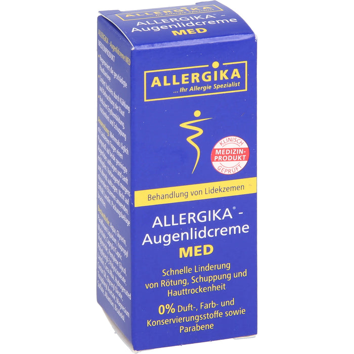 ALLERGIKA Augenlidcreme Med, 15 ml Cream