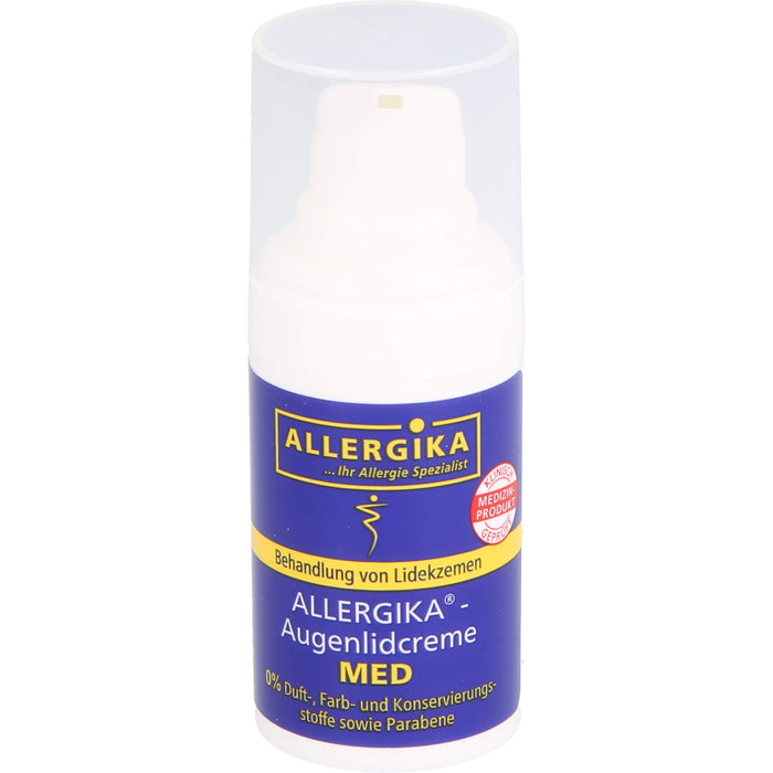 ALLERGIKA Augenlidcreme Med, 15 ml Creme