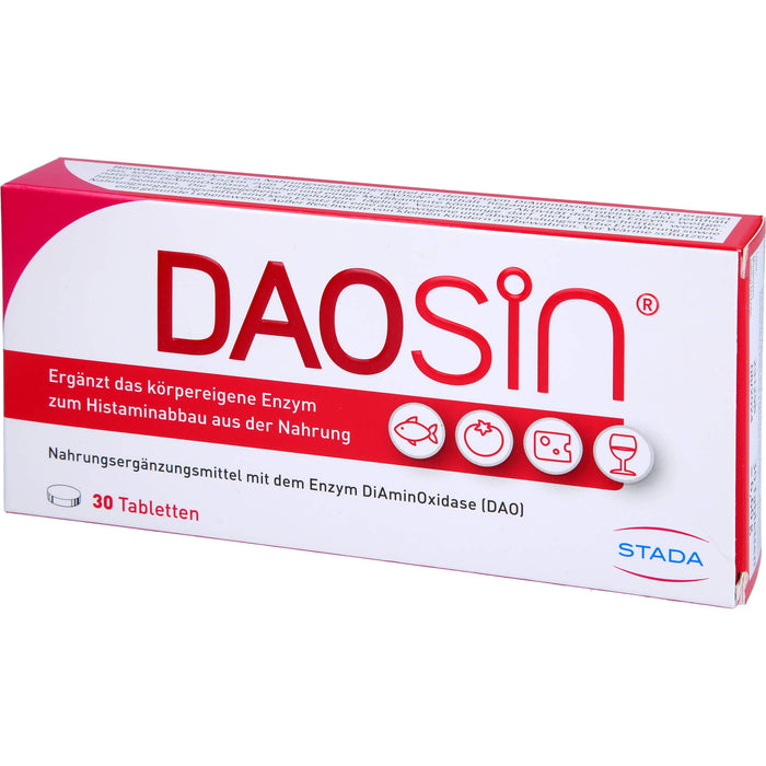 DAOSiN Tabletten zur Unterstützung des Histaminabbaus, 30 pcs. Tablets