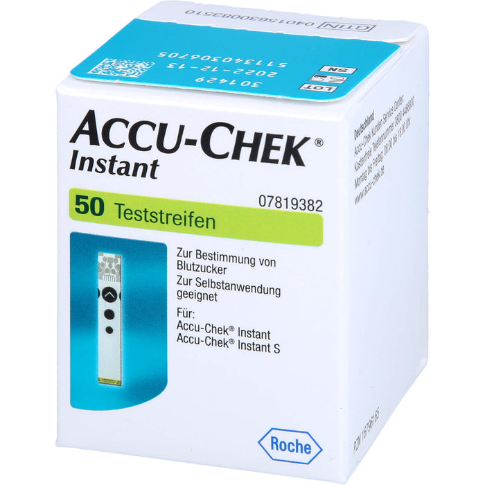 ACCU-CHEK Instant Teststreifen, 50 pcs. Test strips