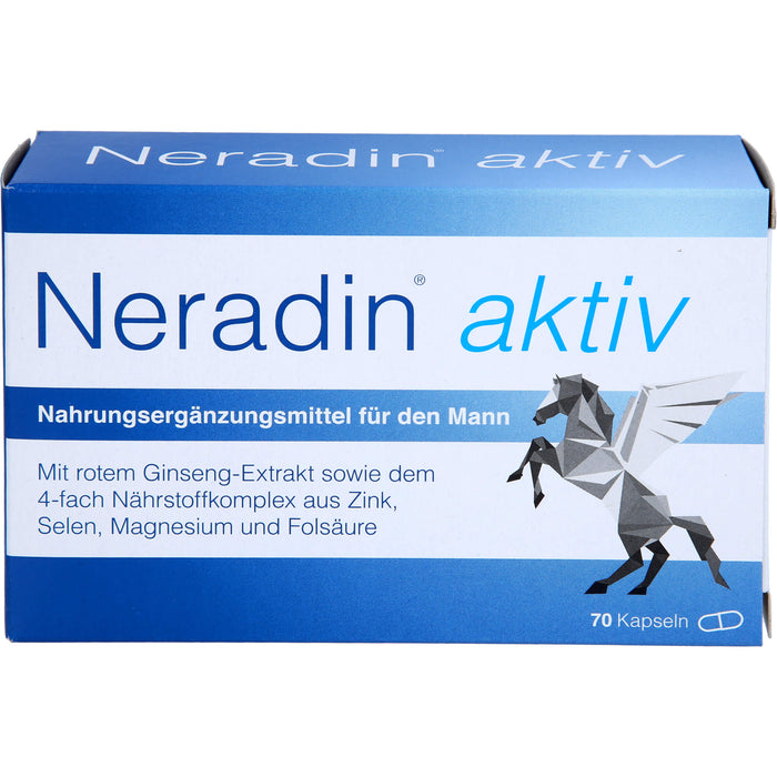 Neradin aktiv Kapseln speziell für die Bedürfnisse des Mannes, 70 pcs. Capsules