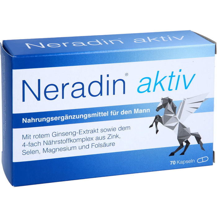 Neradin aktiv Kapseln speziell für die Bedürfnisse des Mannes, 70 pc Capsules