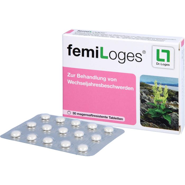 femiLoges Tabletten bei Wechseljahresbeschwerden, 30 pcs. Tablets