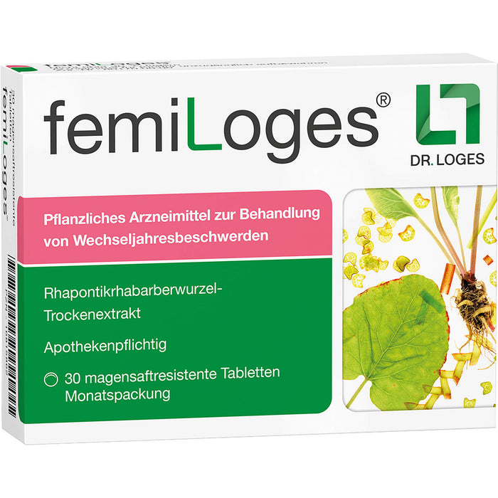 femiLoges Tabletten bei Wechseljahresbeschwerden, 30 St. Tabletten