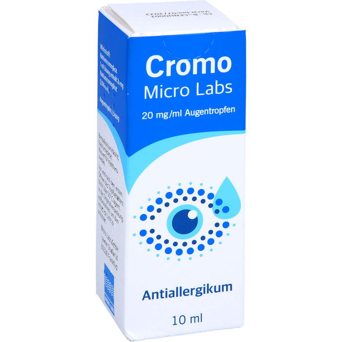 Cromo Micro Labs 20 mg/ml Augentropfen, 10 ml Solution