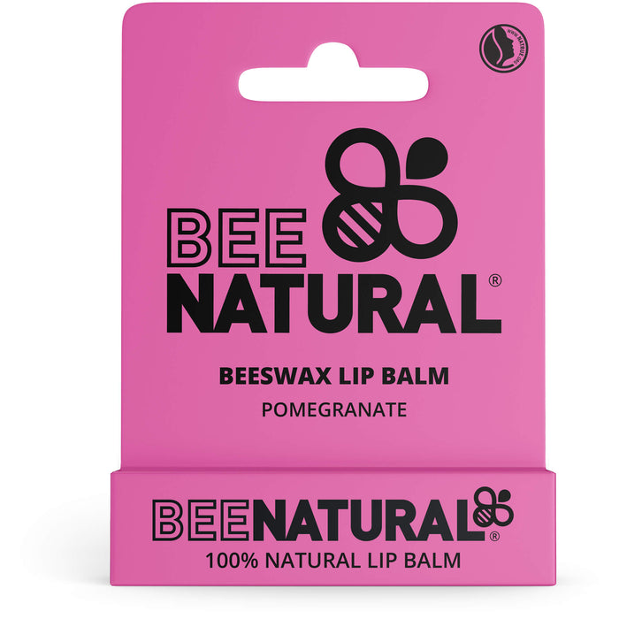 Bee Natural Lip Balm Pomegranate - Granatapfel, 4.2 g STI