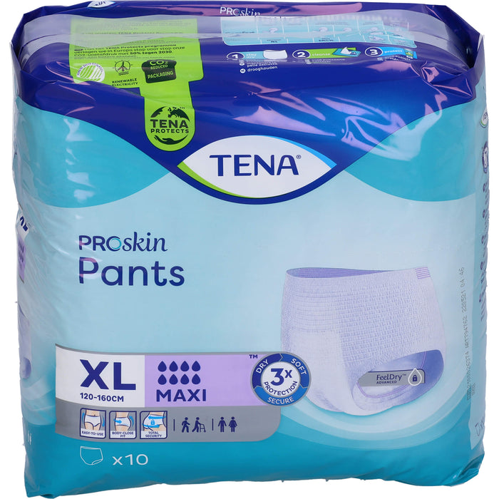 TENA Pants Maxi XL bei Inkontinenz, 10 pcs. Pants