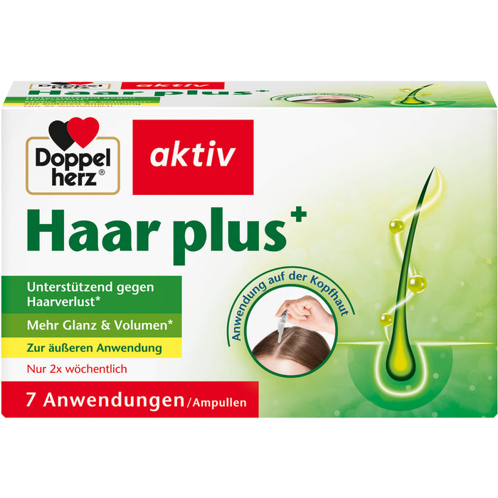 Doppelherz Haar plus Ampullen, 7 pcs. Ampoules