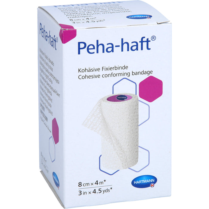 Peha Haft Fixierbinde latexfrei 8 cm x 4 m, 1 St. Binde