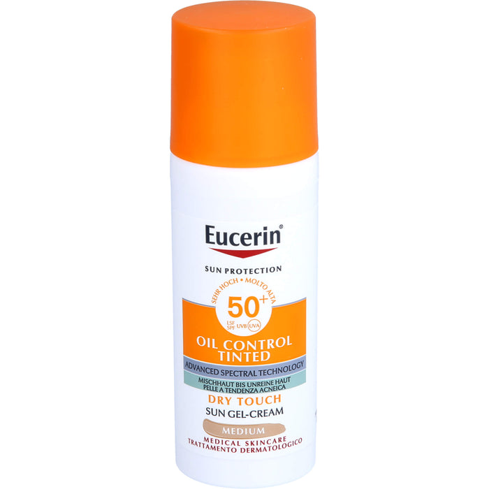 Eucerin Sun Oil C. Tinted 50+ Mittel, 50 ml CRE